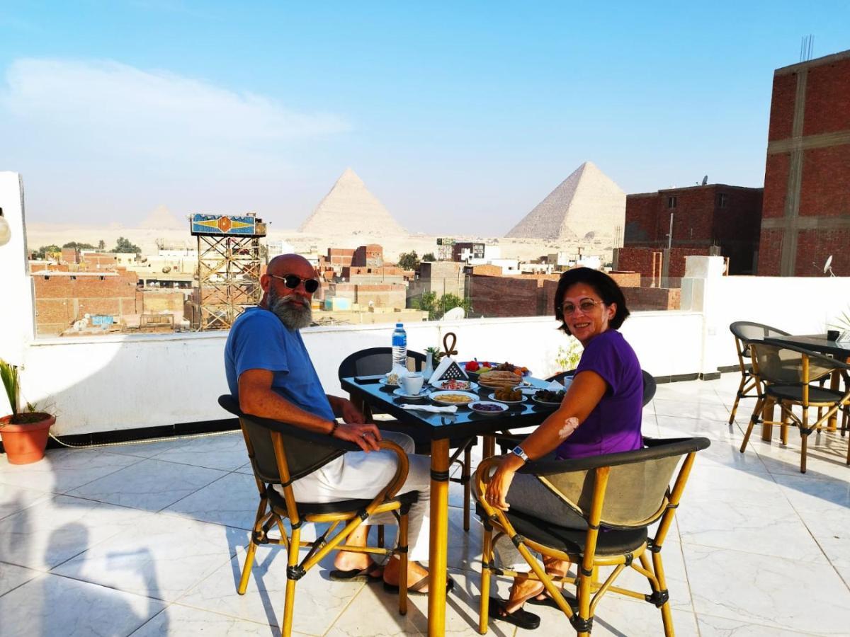 Eagles Pyramids View Hotel Kafrat al Jabal ภายนอก รูปภาพ